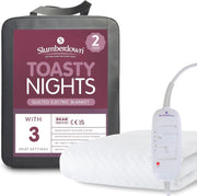 Double Electric Underblanket Quilted Warm Energy Saving 3 Heat Settings 150x120c