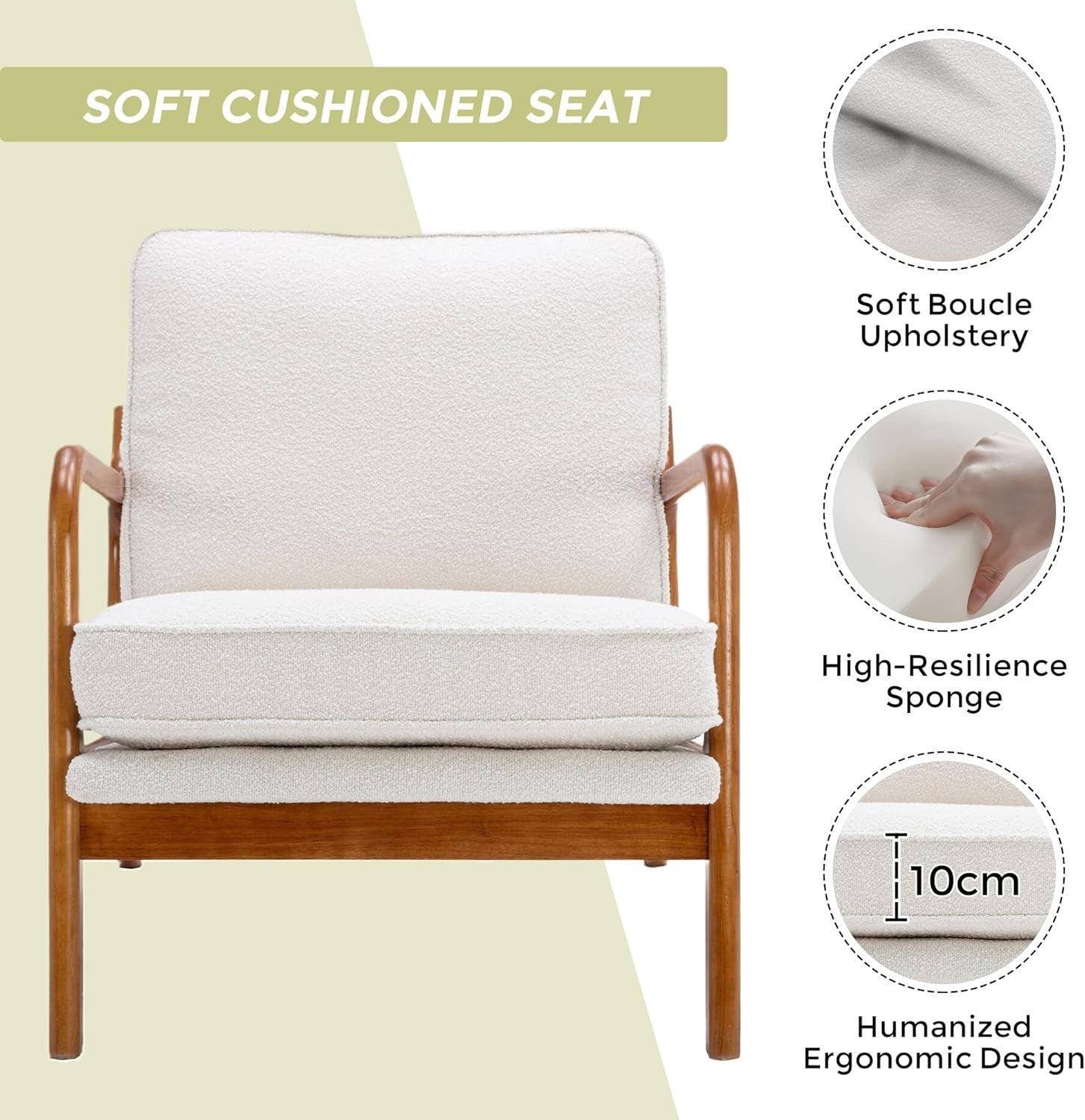 Kids Armchair with Footstool PVC Leather Sofa Chair Toddler Seat Grey