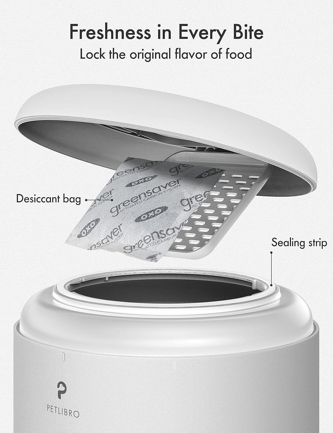 Automatic Pet Feeder 5L Dual Bowl Food Dispenser 6 Meals 50 Portions