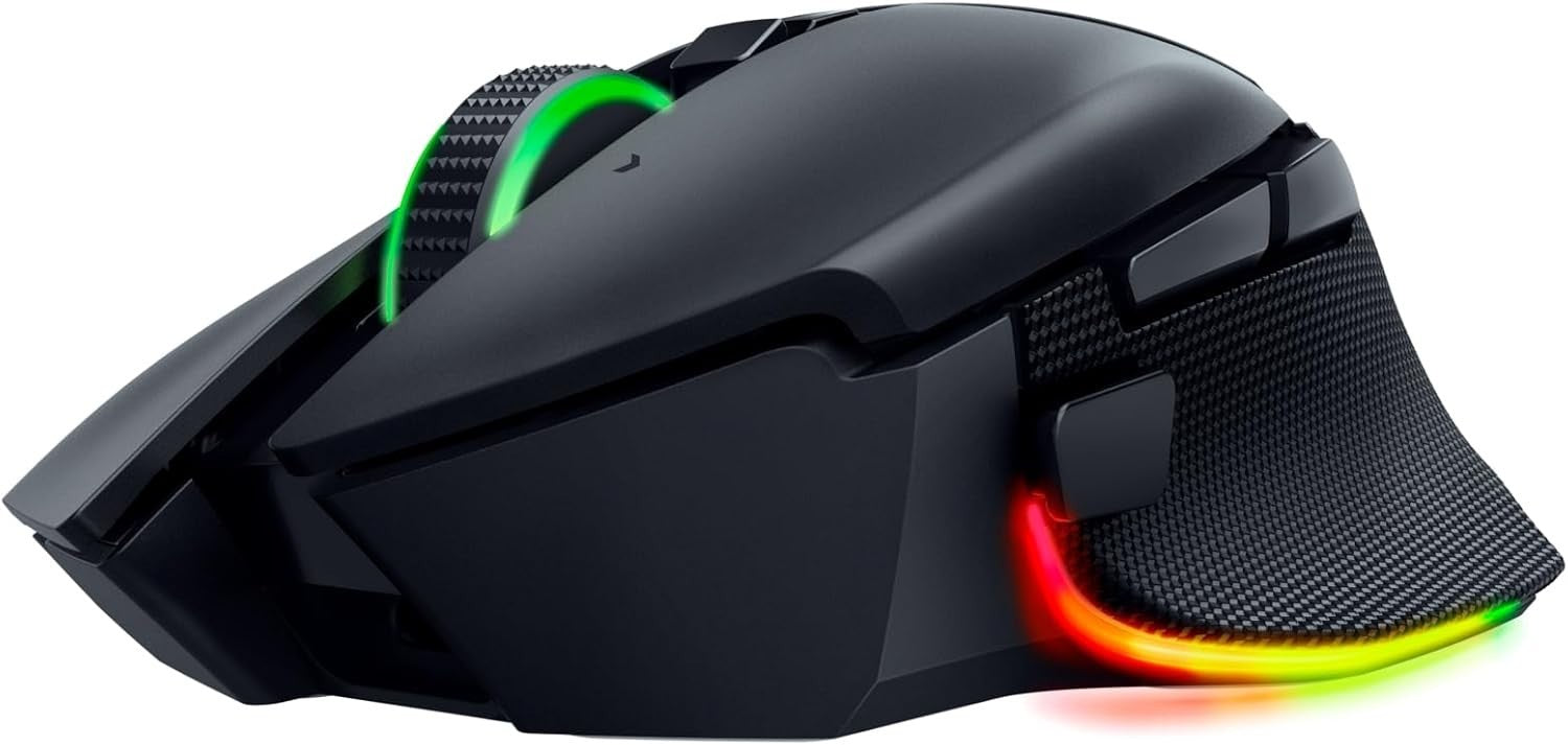 Pro Wireless Gaming Mouse 30K DPI RGB Tilt Wheel 11 Button Ergonomic