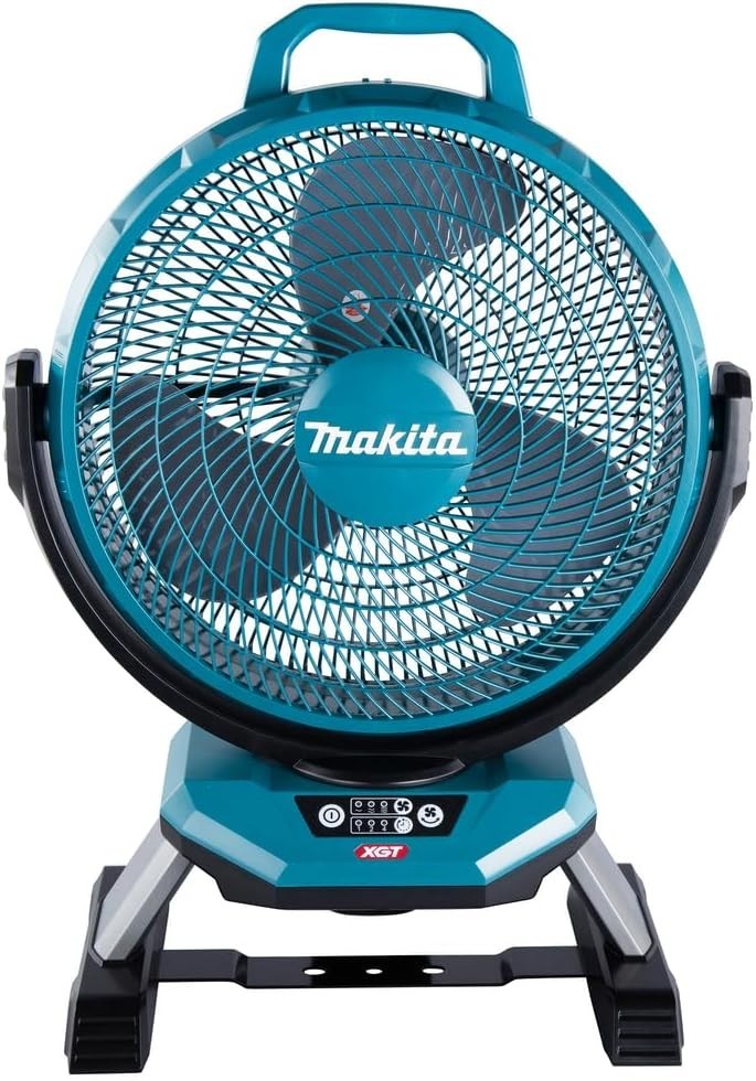 40V Max Portable Jobsite Fan – 3-Speed AC/DC Adjustable Tilt Heavy Duty Blue