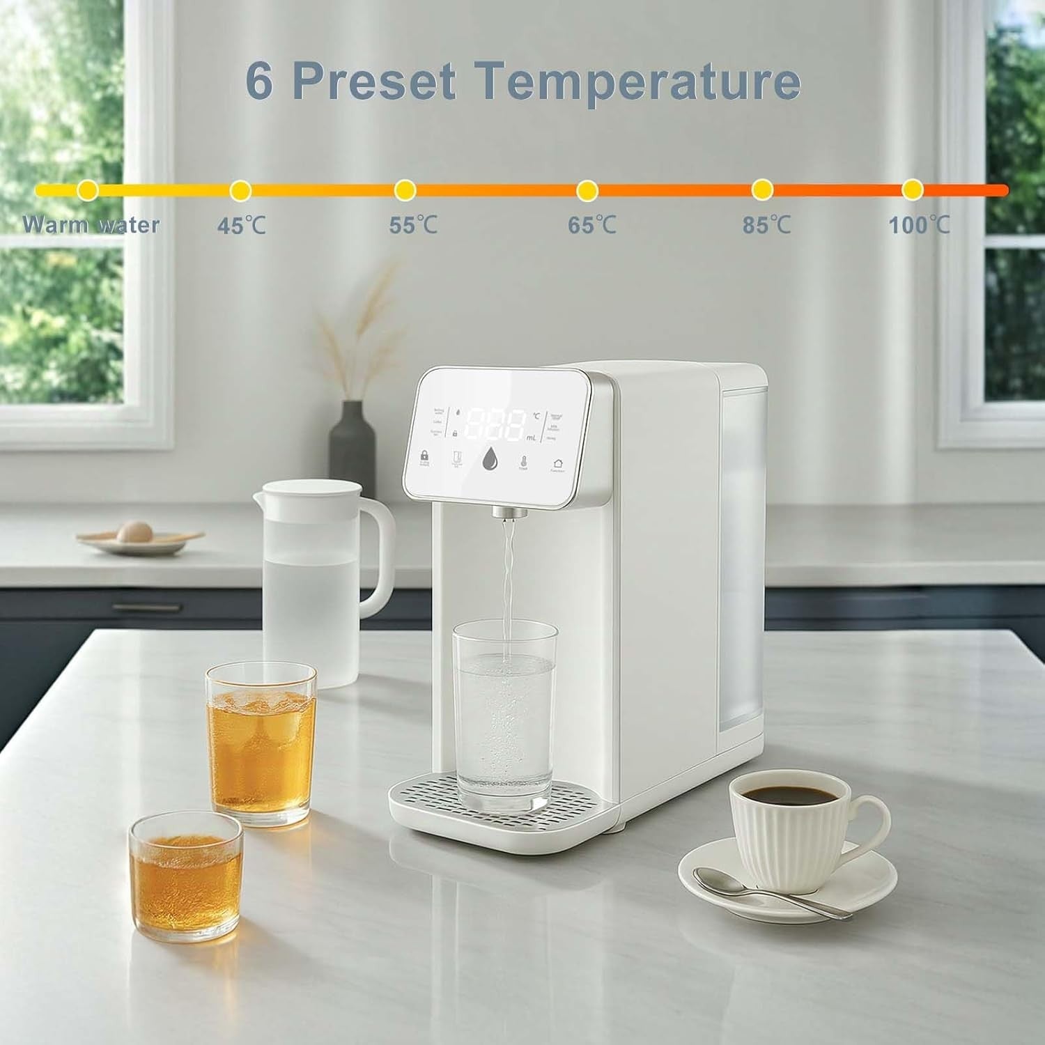 Instant Hot Water Dispenser 3.5L Touch Control 3s Fast Heating