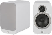 HiFi Bookshelf Speakers Pair | 125W Stereo 2-Way Reflex Design | Deep Bass