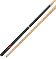 145cm 2 Piece Ash Snooker Pool Cue 9.5mm Tip Brass Joint