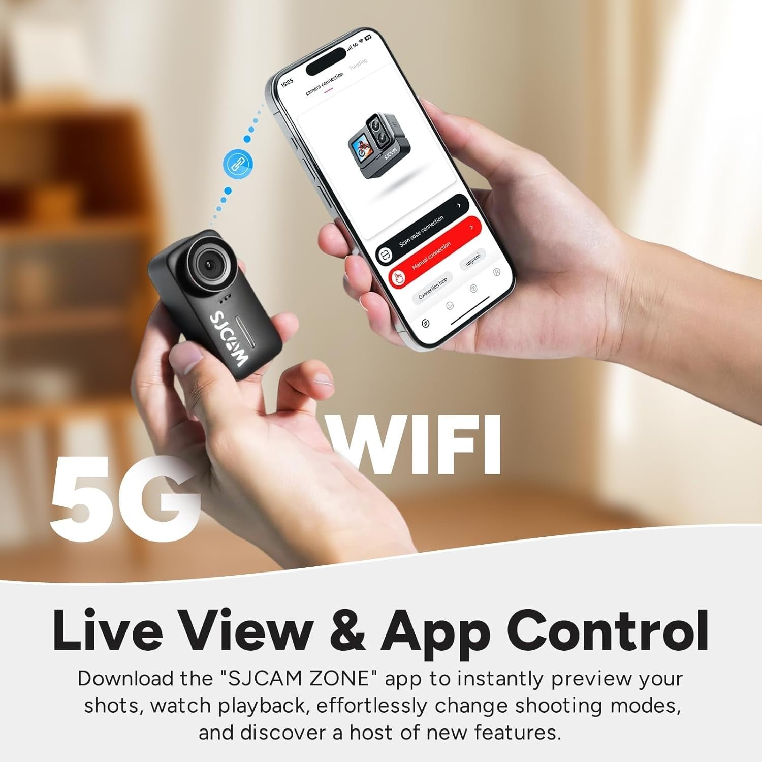 4K Mini Body Camera 170° POV Action Cam Waterproof 64GB Black