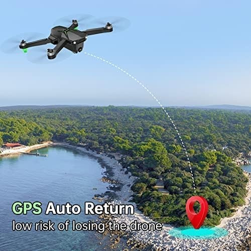 4K GPS Drone with Camera – 50 Min Flight, Auto Return, 2 Batteries