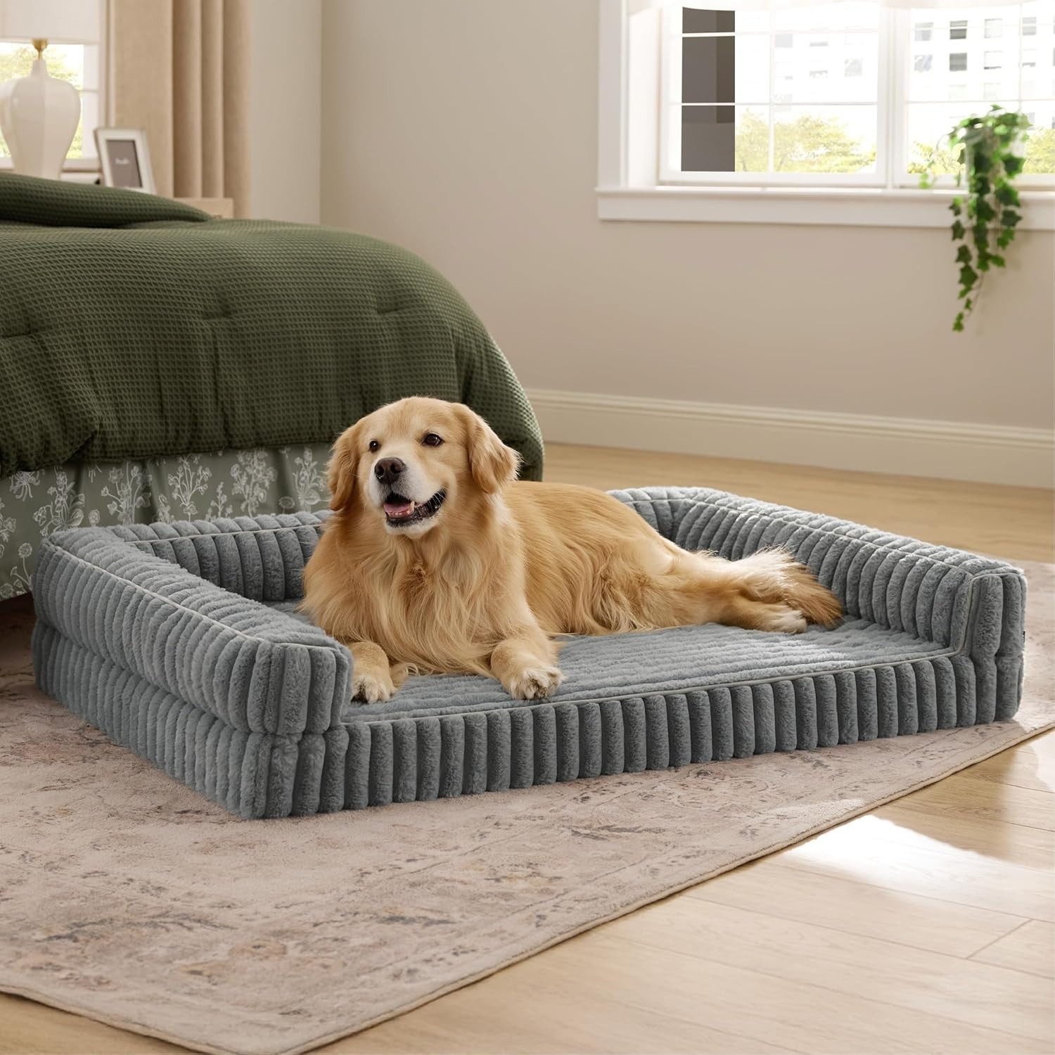 Orthopedic Memory Foam Dog Bed Sofa XXL 122x89x20cm Waterproof