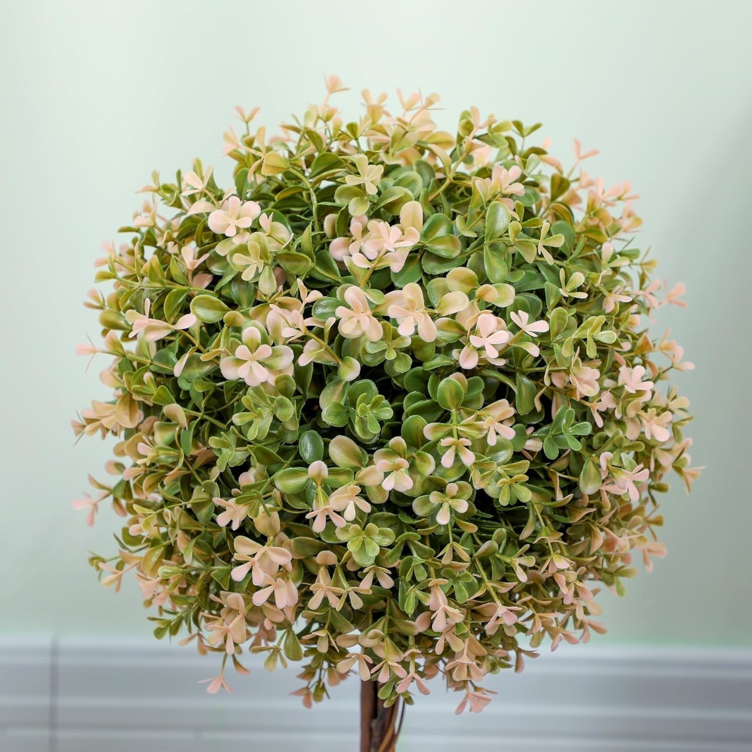 Set of 2 60cm Faux Murraya Plants in Pots Realistic Artificial Flower Home Decor