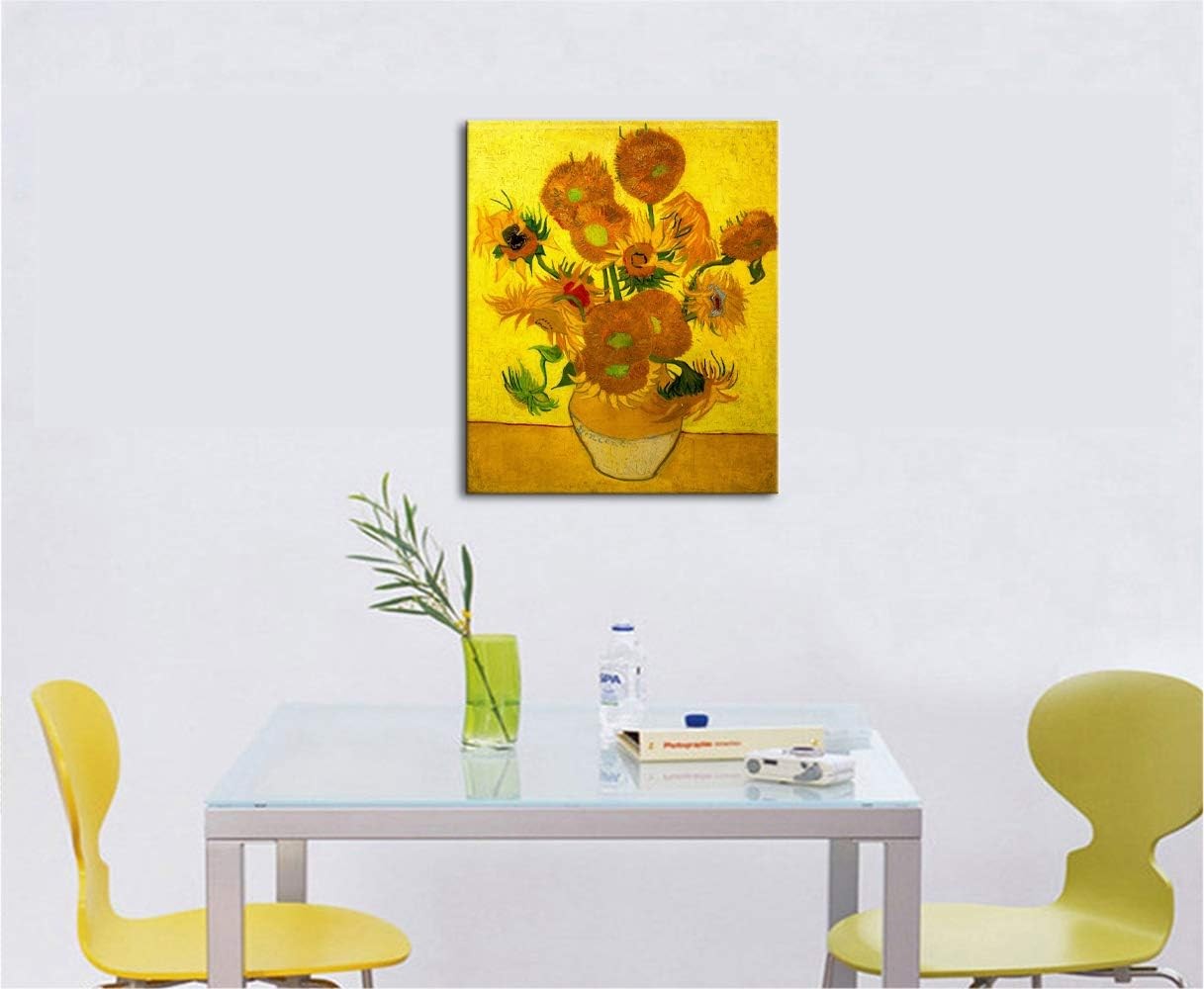 Large Modern Abstract Flowers Canvas Wall Art Framed Home Decor
