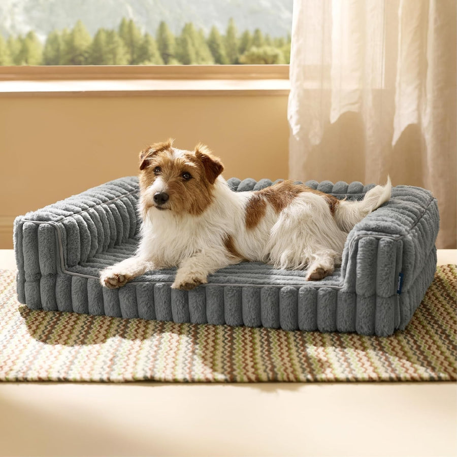Orthopedic Memory Foam Dog Bed Sofa Medium 76x51x16cm Waterproof