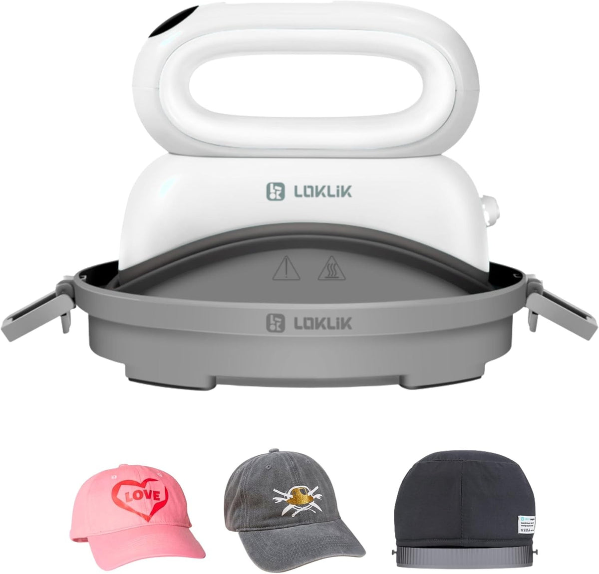 Hat Heat Press Machine Mini Cap Heat Transfer Tool Adjustable Temp