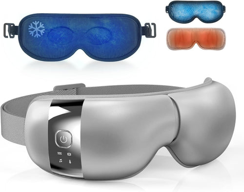 Heated & Cooling Eye Massager Airbag Vibration Bluetooth Sleep Aid
