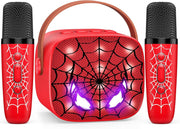 Kids Karaoke Machine 2 Wireless Bluetooth LED