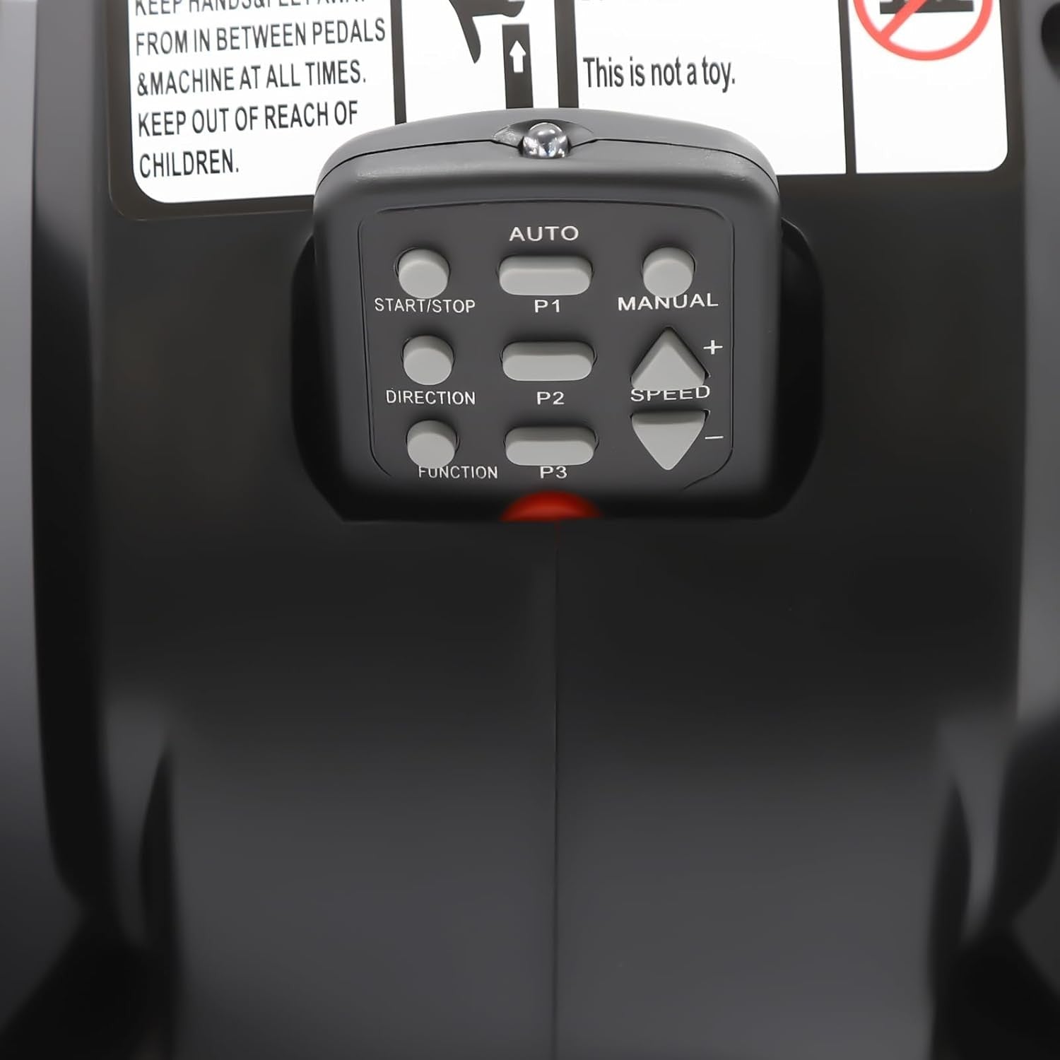 Electric Under Desk Elliptical Pedal Exerciser Quiet Remote Seated Leg Trainer
