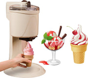 Soft Serve Ice Cream Maker Home Countertop Frozen Dessert Machine DIY