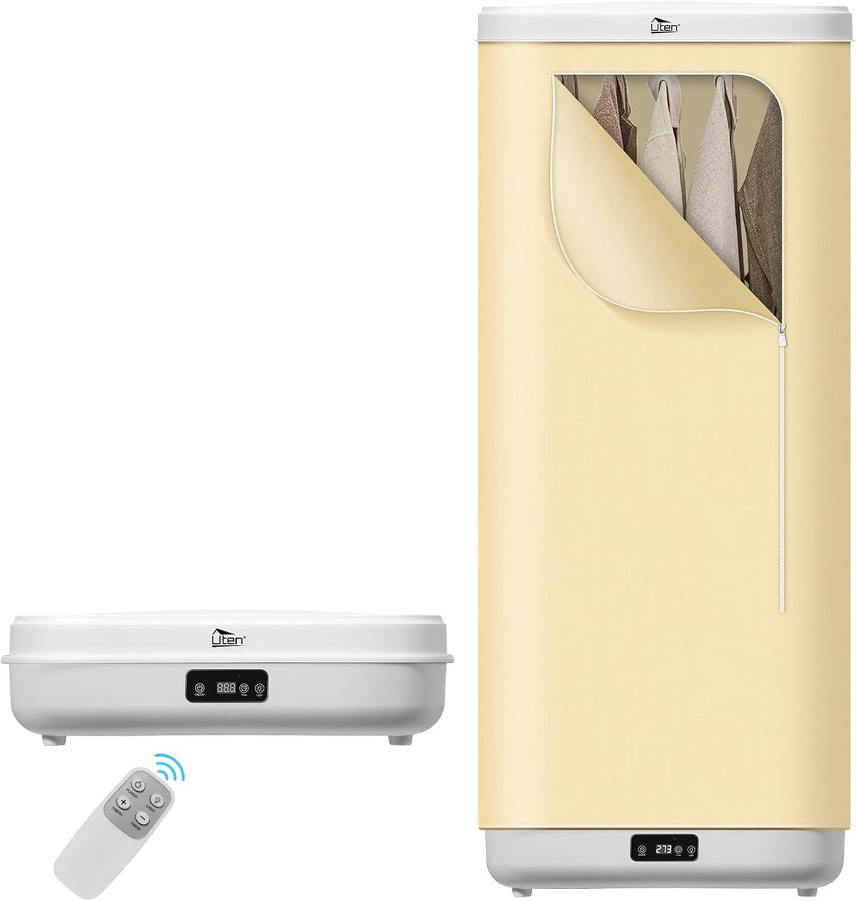 Portable Electric Clothes Dryer 1000W 360° Warm Drying 5kg Indoor