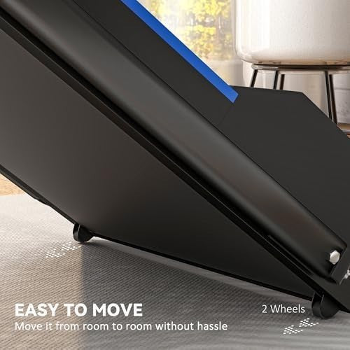 Folding Treadmill Walking Pad 1-6km/h Home Office Compact Gym