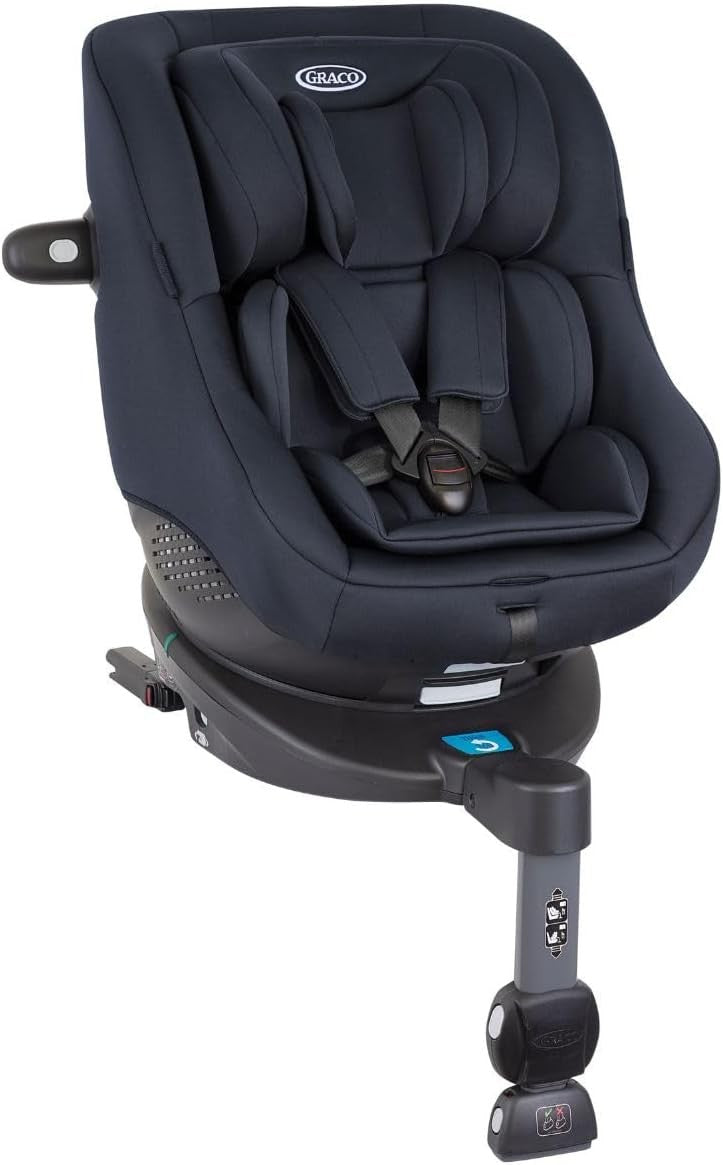 360° Rotating i-Size ISOFIX Car Seat Birth–4 Years Rear & Forward Facing