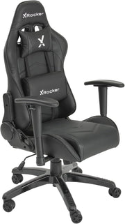 Kids High Back Gaming Chair 3D Armrests Adjustable Faux Leather