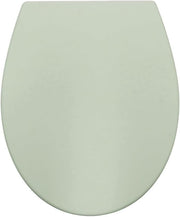 Sage Oval Toilet Seat Thermoplastic Quick Release Top & Bottom Fix 44.5x37cm