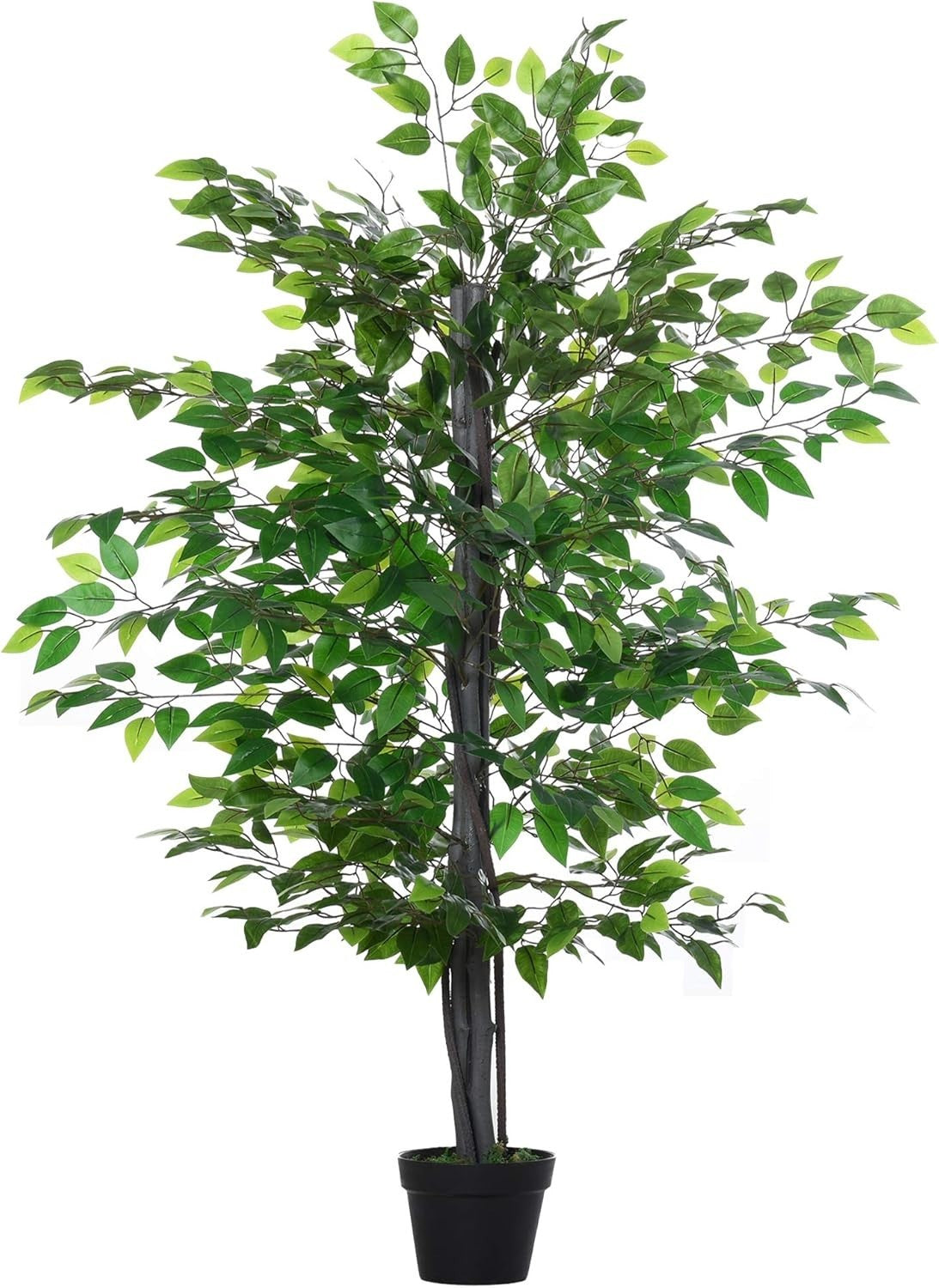 Artificial Banyan Tree 145cm Faux Green Plant Potted Indoor Home Garden Decor