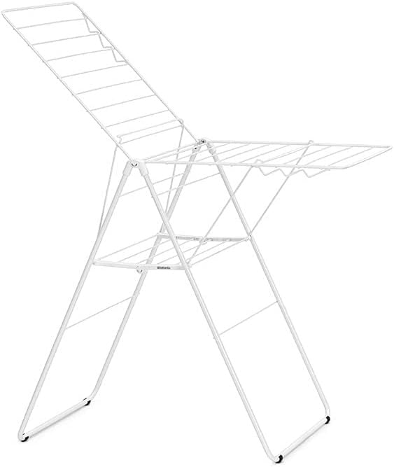 20m Clothes Airer Folding Indoor Drying Rack Stainless Steel Compact Stand