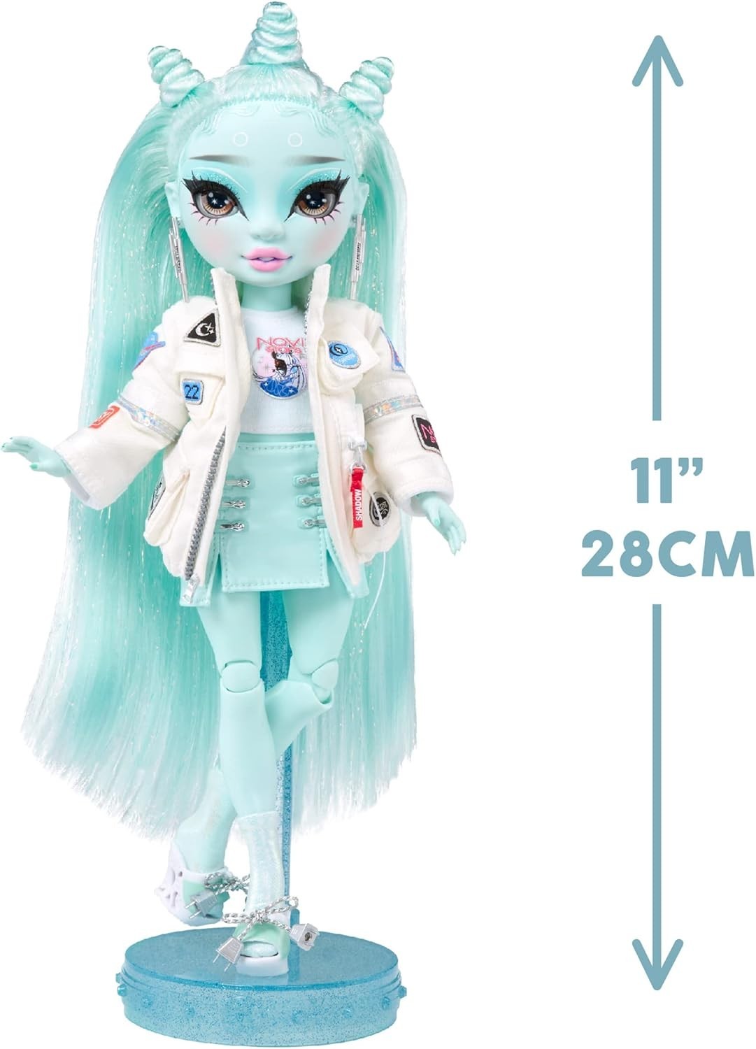 Light Green Fashion Doll Designer Outfit 10+ Accessories Stand