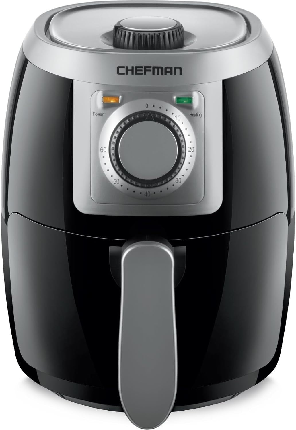 Compact 2L Air Fryer | 1000W Fast Cooking | Healthy No-Oil Crisping | 60-Min