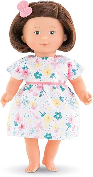 32cm Soft Baby Doll Floral Dress Vanilla Scent Cuddly First Doll Toddler