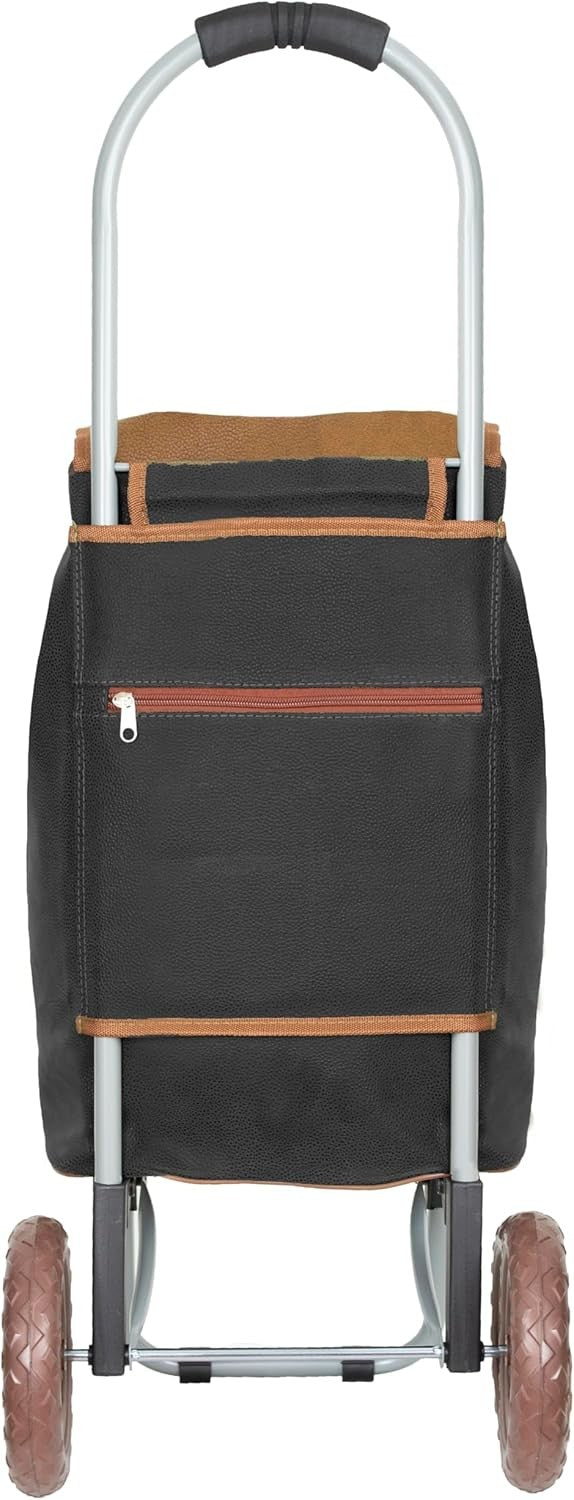 Shopping Trolley Medium Size Extendable Bag Lightweight Wheeled Grocery Cart