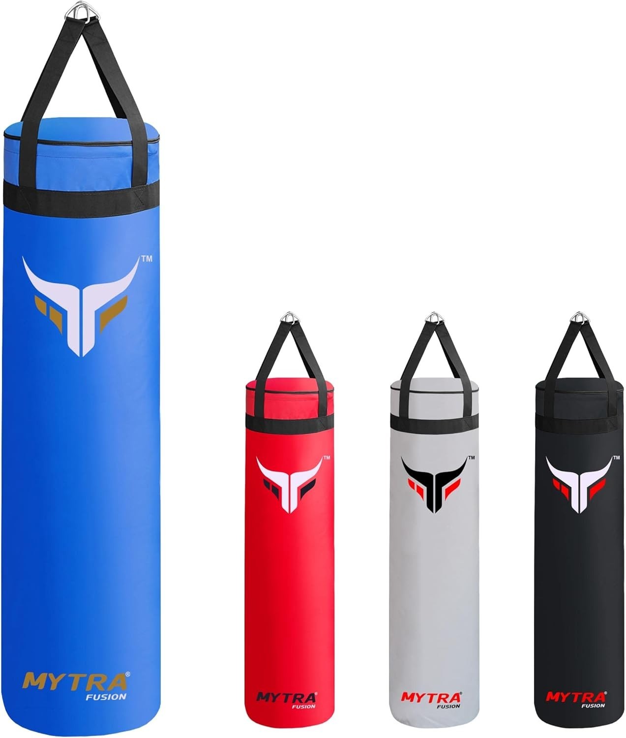 4FT Hanging Punching Bag Unfilled Boxing MMA Kickboxing Home Gym