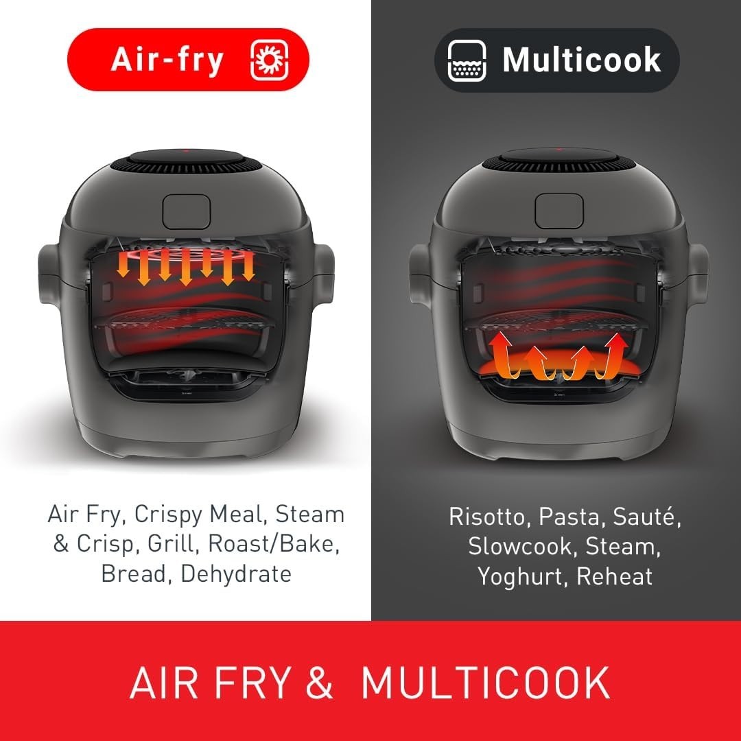 6L Multi Cooker & Air Fryer | Auto-Stir Tech | 14 Programs | Multi-Layer