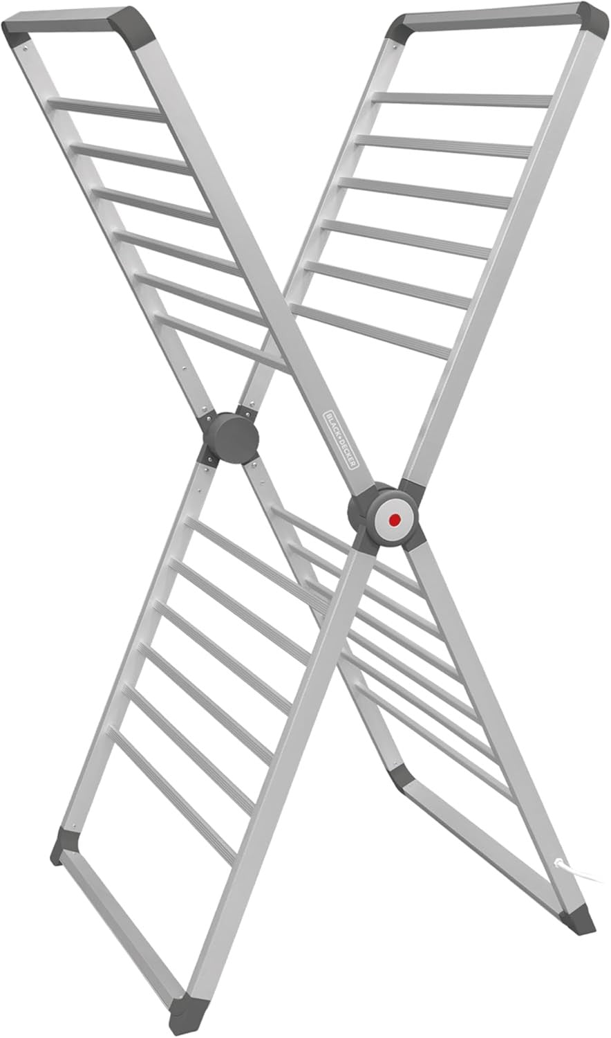 X Frame Heated Clothes Airer 12.5m Drying Space Foldable Energy Efficient