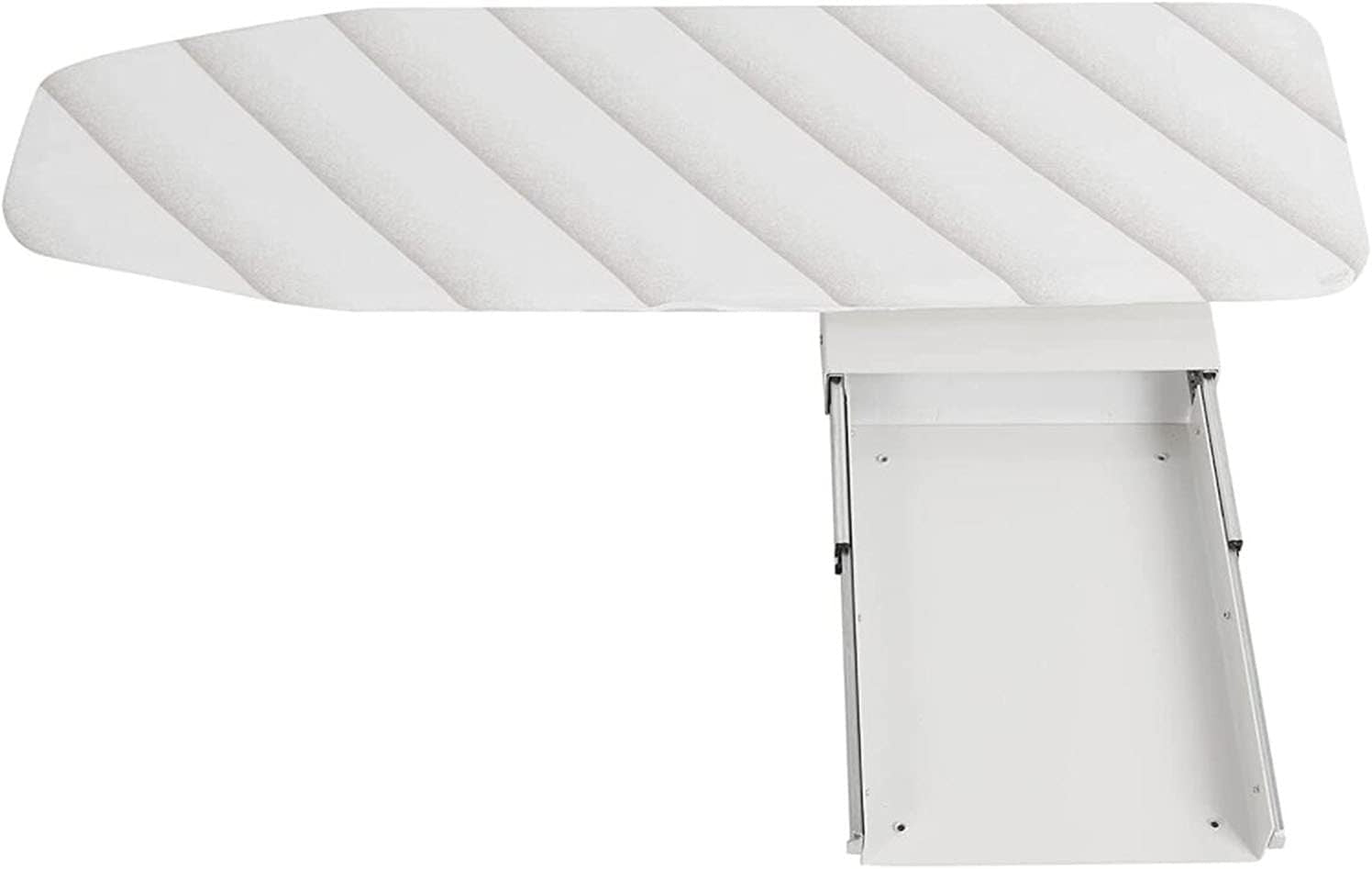 Built In Hiding Ironing Board Closet Drawer Slide Out Fold Away White