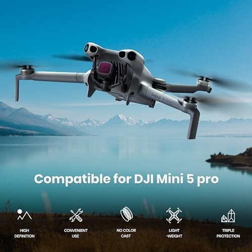 STARTRC ND/CPL Filter Set for DJI Mini 5 Pro Drone Lens 3-Pack Filter set