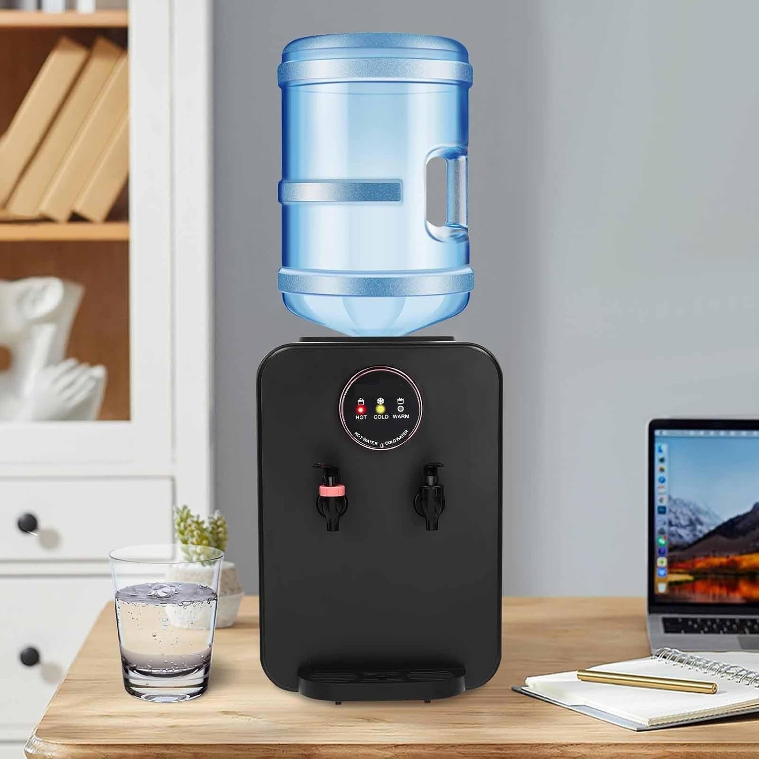 Hot Cold Water Cooler Dispenser Loading LED Display Home Office