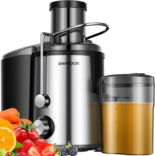 800W Centrifugal Juicer 3 Speed 3in Chute High Yield Foam Free Easy Clean