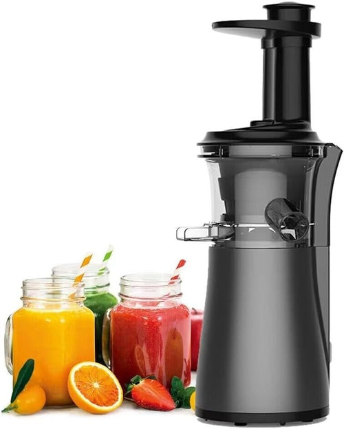 Slow Masticating Juicer Cold Press Quiet Motor Reverse Easy Clean