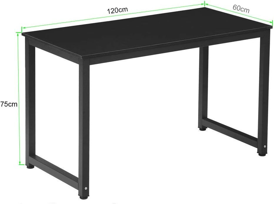 Large Computer Desk 120cm Home Office Table PC Laptop Gaming Workstation