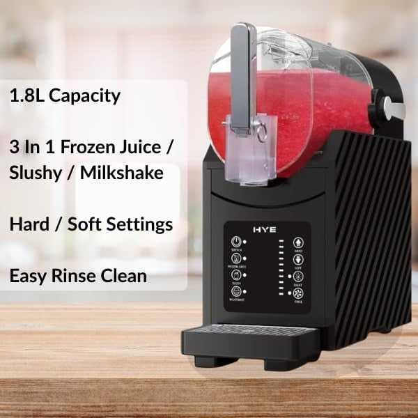 1.8L Slushie Maker Frozen Drink Machine Auto Cooling Touch Controls