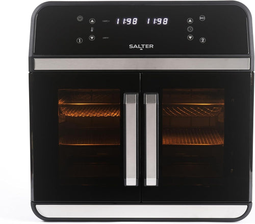 XL Air Fryer Oven 15L | Multi-Level, Dual Windows, Rotisserie, 6 Presets, 2300W