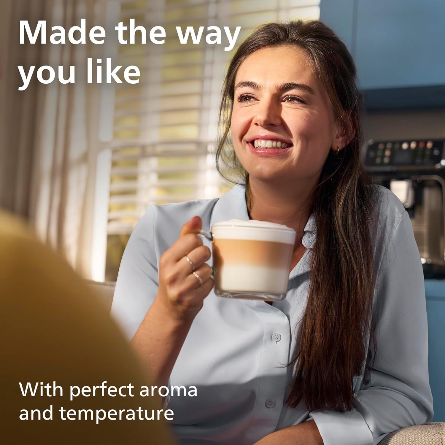 Automatic Bean to Cup Coffee Machine | 5 Hot & Iced Drinks