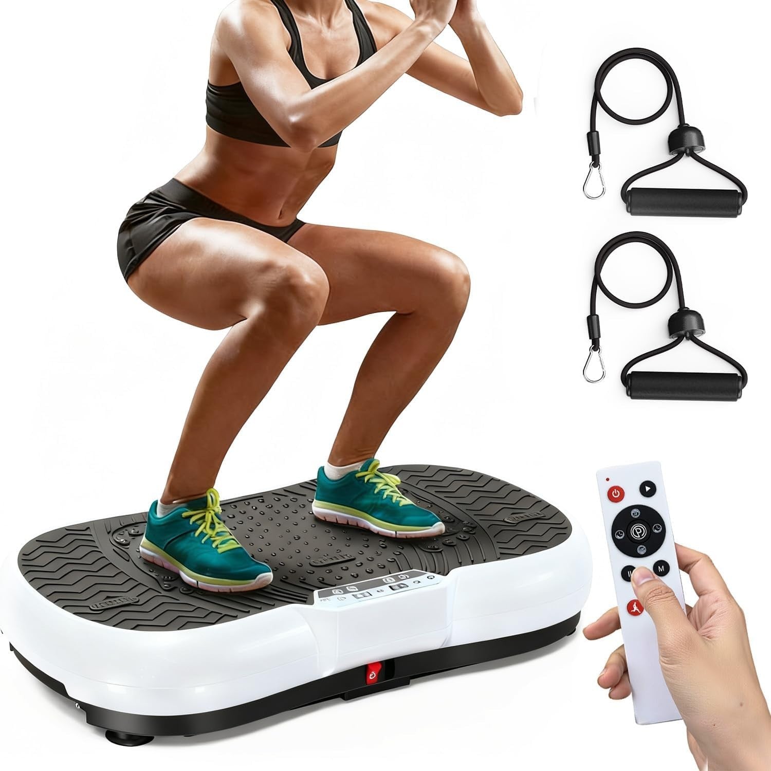 Vibration Plate Exercise Machine 99 Levels 7 Modes Lymphatic Trainer