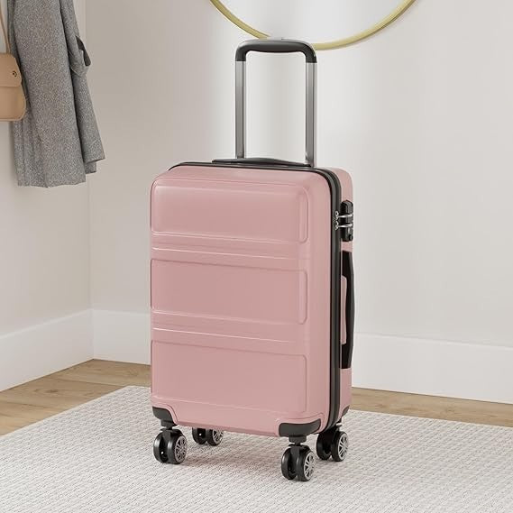 Heavy Duty Check-In Suitcase 28” ABS+PC Spinner Wheels TSA Lock