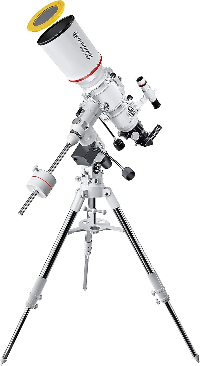 102mm f/5.9 Refractor Telescope 600mm EQ5 Mount White Astrophotography Kit