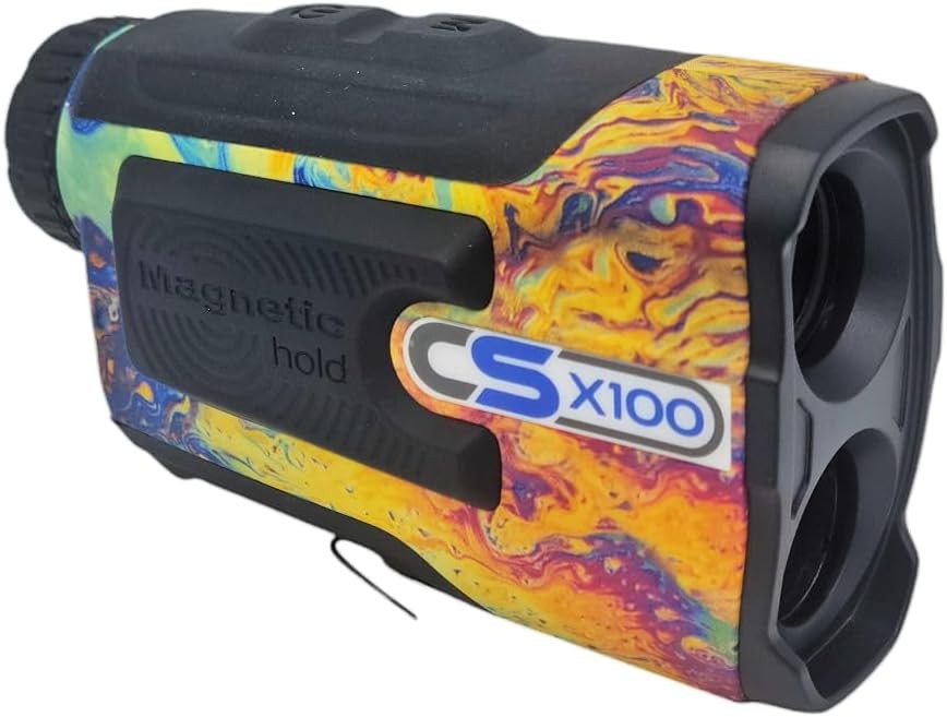 Golf Rangefinder 700Y Slope 7X Magnification Magnetic Oil Slick