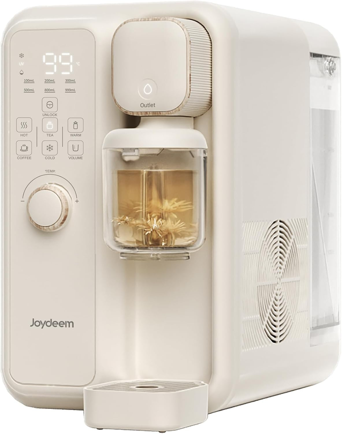 Instant Hot & Cold Water Dispenser Tea Coffee Maker Adjustable Temp 3.5L