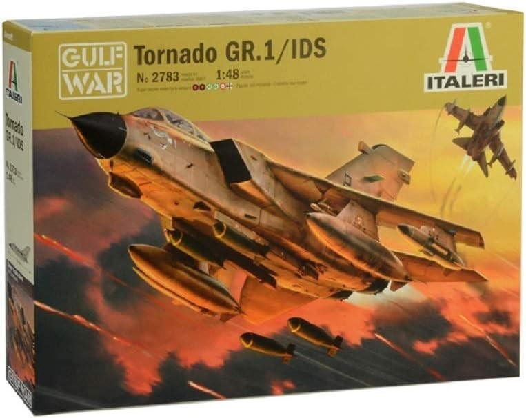 1:48 Tornado IDS Model Kit Gulf War Jet Plane Aircraft Unpainted 14+ Hobby