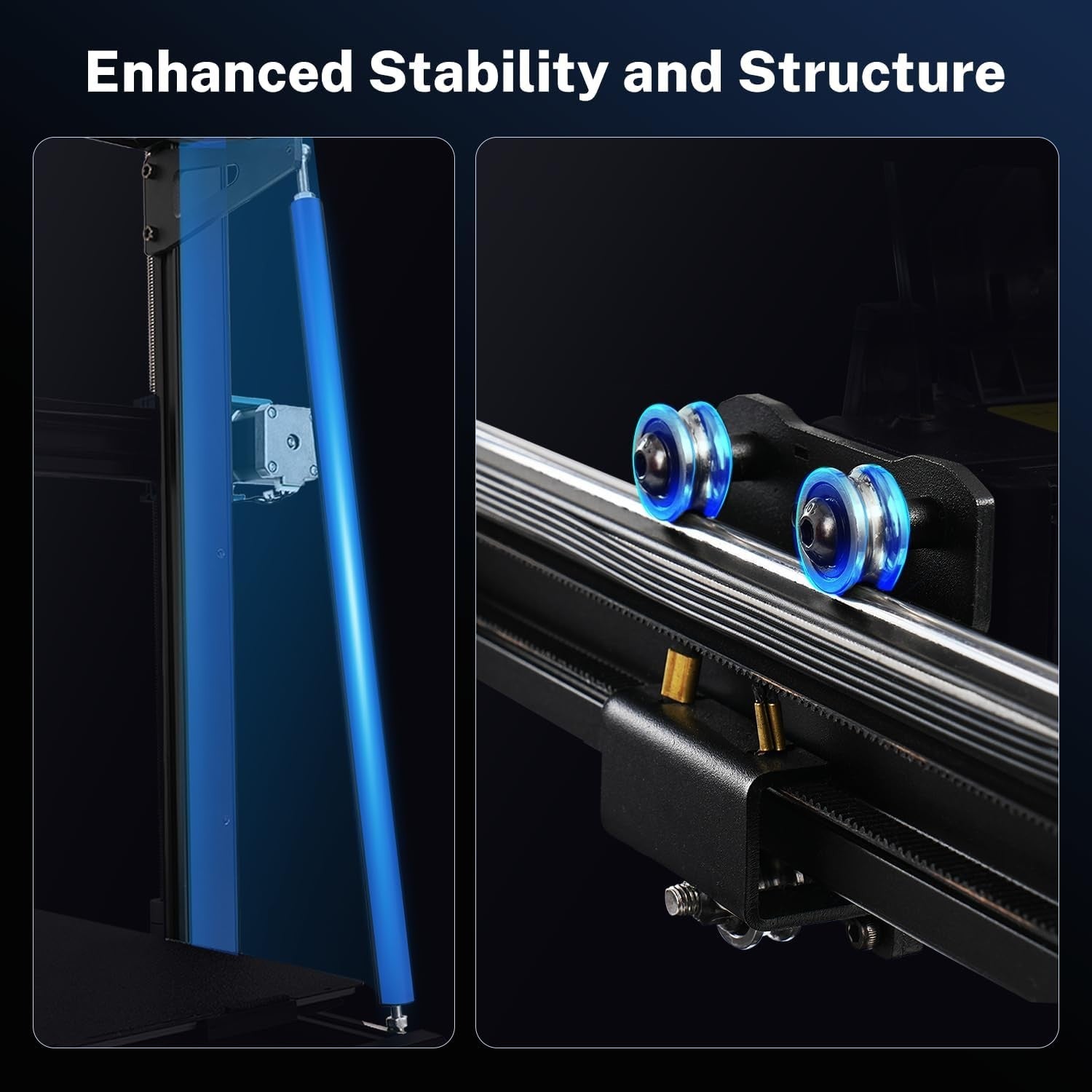 High Speed 3D Printer 500mm/s Auto Level Camera Large Build Direct Drive