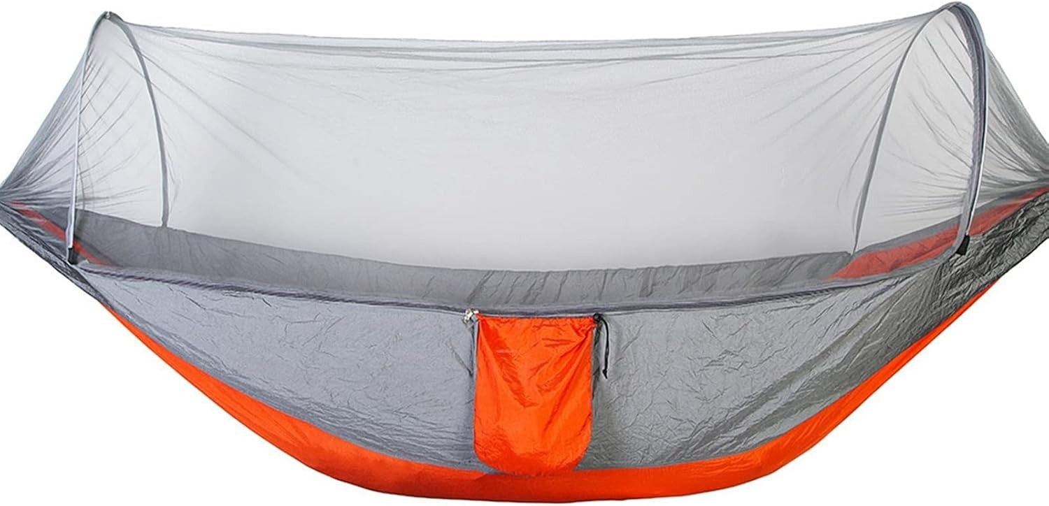 Camping Hammock with Mosquito Net – Single 250x120cm | Lightweight, Bug-Free